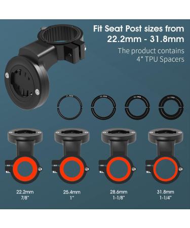 Bike Mount for AirTag - Anti-Theft Bicycle Holder for Apple AirTag & Garmin Varia - GPS Tracker Mount for MTB, Road Bike, Electric Bike, Scooter - Buy Online on GoSupps.com