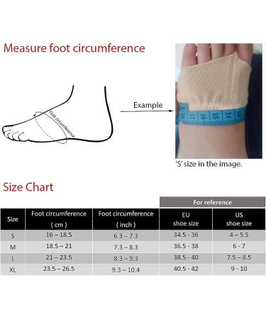 Dance Paws Pad Foot Thongs 2 Pairs with Nylon Bag - Lyrical Dance Shoes, Ballet Paws, Yoga Footwear - Small Light Beige/Light Beige - Buy Online on GoSupps.com