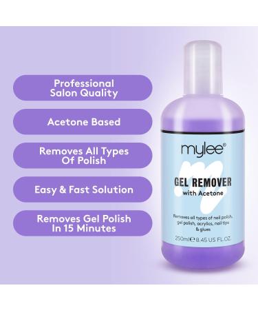 Mylee 15 Seconds Cure Convex Curing LED Gel Polish Nail Drying Lamp Kit - 3 Curing Cycle | Compatible with All Gel Polish | Includes Mygel Top & Base Coat, Prep + Wipe Gel Remover | Black Lamp - Buy Online on GoSupps.com