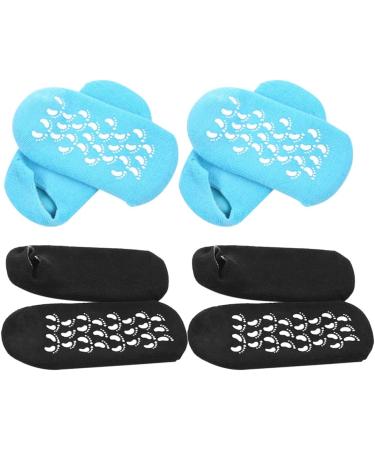 minkissy 2 Pairs Womens Short Socks Womens Sock Women Socks spa Sock Foot Peel Rough Skin Socks Foot Care Sock moisturizing Sock Exfoliating Foot Socks kit Socks Women's Gel - Buy Online on GoSupps.com