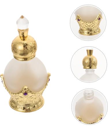 Angoily 1pc Perfume Bottle Freshener Empty Perfume Spray Bottle Terrarium Glass Dispenser Women Sample Containers Humidifier Portable Bottled Filling Travel Composite Material 9X4X4CM Golden - Buy Online on GoSupps.com