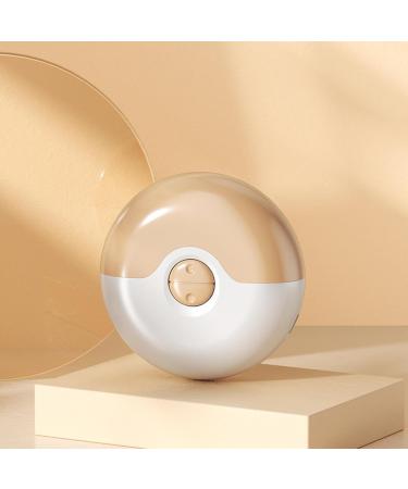 Yulokdwi Electric Nail Cutter Electric Nail Grinder | 2 in 1 Design Nail Scraps Storage USB Rechargeable Safety Fingernail Trimmer for Baby Kids Seniors and Adult Yellow - Buy Online on GoSupps.com