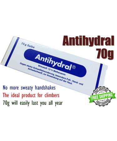 Antihydral Non-Irritating Cream-Paste for Hyperhidrosis (Pack of 2) | ZeroSweat Antiperspirant for Excessive Sweating - Buy Online on GoSupps.com