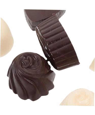 SAFIGLE 30pcs Small Chocolate Model Small Chocolate Decor Multi-function Chocolate Model Chocolate Bar Maker Decorative Fake Chocolate Desktop Chocolate Model Window Pvc Ornaments - Buy Online on GoSupps.com