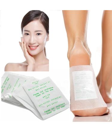 100pcs Detox Foot Patches Foot Detox Pads Natural Organic Foot Pads Toxins for Clean Body&Pain Relief&Stress Relief&Improve Sleep Quality with Foot Detox Patches