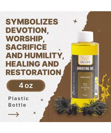 Premium 4oz Spikenard Anointing Oil for Prayer & Worship | Altar Size | Ideal for Personal & Church Use - Buy Online on GoSupps.com