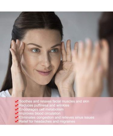 ideayard Rose Quartz Eye Mask Anti Aging Eye - 100% Natural Jade Rose Quartz Cooling Eye Mask Mini Rose - Buy Online on GoSupps.com