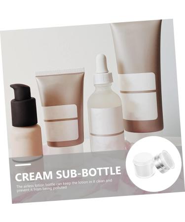 minkissy Cream Bottle Amber Jars Makeup Glasses Cosmetic Cream Jar Lip Sample Containers Amber Glass Jars Body Scrub Containers with Lid Cream Holder Travel Portable Butter Acrylic Acid - Buy Online on GoSupps.com