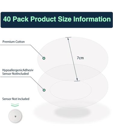 40 Freestyle Libre 3 Plasters | Waterproof Skin-Friendly Patches for Libre 2 & 3 | Sport & Bath Use - Buy Online on GoSupps.com