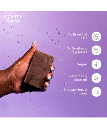 Sensitive Skin Bar Soap | Gentle Vegan Soap for Dry Itchy Skin | Handcrafted in USA | Essential Oil Free | As Seen on Shark Tank - Reign Cloud (Lavender - Buy Online on GoSupps.com