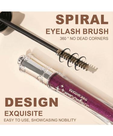  Beliky Girl Sparkling Diamonds Mascara waterproof mascara for shiny colorful lashes long-lasting lengthening and volumizing glitter mascara for women #6 - Buy Online on GoSupps.com