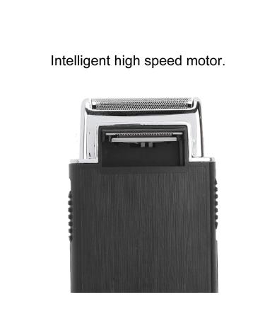 Mini Electric Shaver | Rechargeable USB Men's Shaver for Beards Nose & Facial Use - Ideal for Home Travel & Camping - Buy Online on GoSupps.com