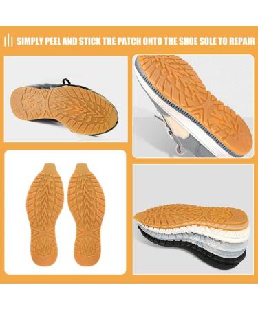 CALLARON Anti-Noise Rubber Shoes Pad - Sneaker Protective Sole Pads & Boot Repair Patches for International Shipping - Buy Online on GoSupps.com