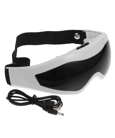 FOMIYES 1 Pc Appareils de massage des yeux masseur oculaire lectrique outil de massage des yeux portable eye care masseur electrique instrument de massage pour les yeux abdos Black