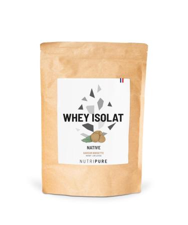 NUTRIPURE Nutripure | Whey Isolate Native Powder | Milk Protein Supplement | Muscle Development & Bodybuilding | 85% Protein 19% BCAA