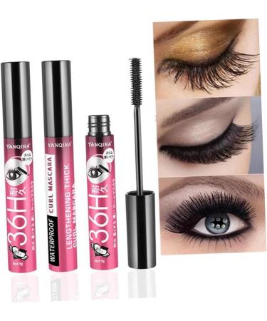 VINTORKY 3pcs Women Mascara Eyelash Mascara Extension Makeup Mascara Waterproof Mascara Eyelash Spoolies - Buy Online on GoSupps.com