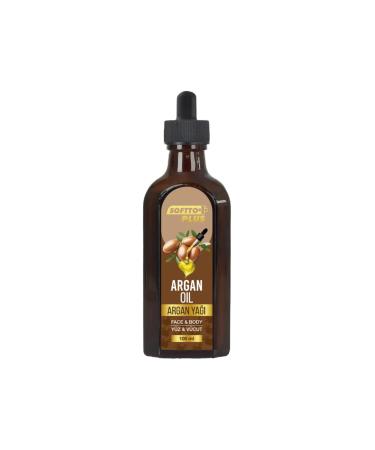 SofttoPlus Softto+Plus Argan Oil 100 ml natural care oil for skin hair and body