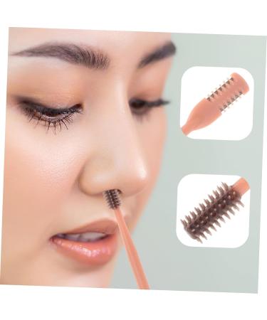 EXHUMKY 12 Piece Nose Hair Trimmer Manual Ear Trimmer with Enhanced Safety for Women Efficient Removal of Unwanted Nose Hair Chocolate Color - Buy Online on GoSupps.com