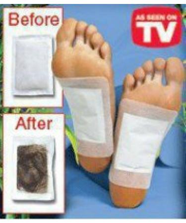 OrganicGuru Detox Foot Pads - 100 Patches | 100% Pure & Natural Ingredients | 50 Day Supply - Buy Online on GoSupps.com