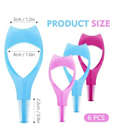 6PCS Mascara Shield Applicator Guard | 3 in 1 Eyelash Tools | Reusable Silicone Lash Shield for Women & Girls | Eye Makeup Tool for Perfect Mascara Application - Buy Online on GoSupps.com