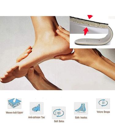 WCXTY Closed Health Slippers for Swollen Feet - Size 5.5 - Buy Online on GoSupps.com