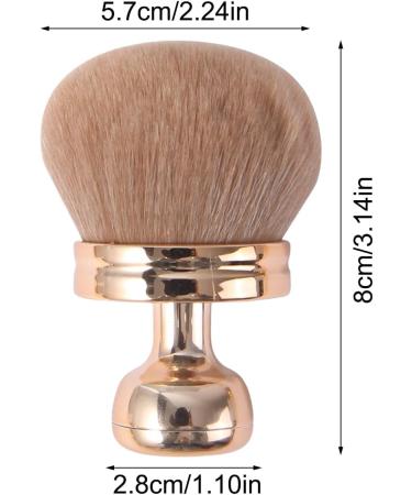 Facial Tanning Brush Body Makeup Brush 3 Inch Face Makeup Body Tan Big Brush Cosmetics Cover Foundation Cream Cream Wide Applicator for Mom Friends Rose Gold - Buy Online on GoSupps.com