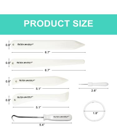 7pcs Bone Folder and Scoring Tool Set for Paper Folding and Origami Creasing - Ideal for Scrapbooking and Card Making - Buy Online on GoSupps.com