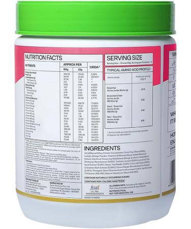 Buy Mango Natural Protein Powder for Women - Weight Control Metabolism & Hormonal Balance | 500G Multivitamin-Infused Herbal Blend - Buy Online on GoSupps.com