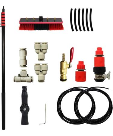 Window Cleaning Pole Water Fed Telescopic Brush Extendable Cleaner Conservatory Roof Window Cleaning Equipment Extendable Cleaning Tools Brush Head (Color : 50cm Brush Head Size : 12Ft/3.6M) (5 50cm Brush Head 30Ft/9M - Buy Online on GoSupps.com