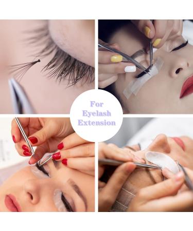 200PCS Disposable Makeup Glue Rings - Nail Art, Tattoo, Eyelash Extension Adhesive Holders - Buy Online on GoSupps.com