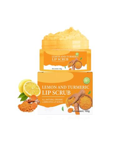 Gommage l vres au citron curcuma gommage l vres sombres pour claircir les l vres fonc es traitement des l vres fonc es pour fumeurs exfolie et adoucit les l vres s ches craquel es et ternes