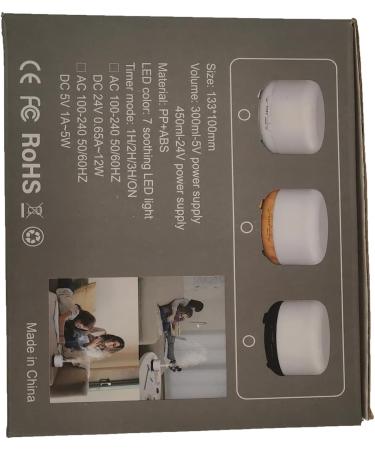 Buy Gohytal 500ml Aroma Diffuser - Ultrasound Essential Oil Diffuser with 7 LED Colors Remote Control & BPA-Free for Home Office Spa & Yoga - Buy Online on GoSupps.com