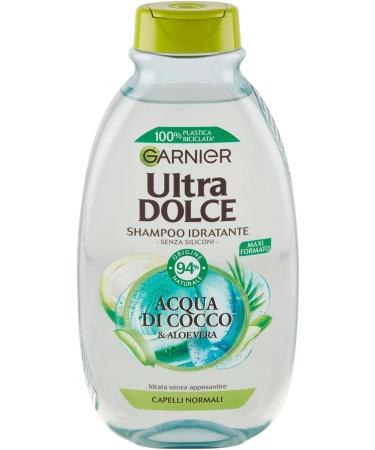 Garnier Ultra Dolce Shampoo Acqua di Cocco & Aloe Vera - Buy Online on GoSupps.com