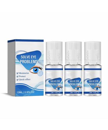 Ourlyard Eye Drops Ultra Stomach Soothing Drops Ourlyard Lubricant Eye Drops Natural Eye Drops (3PCS)