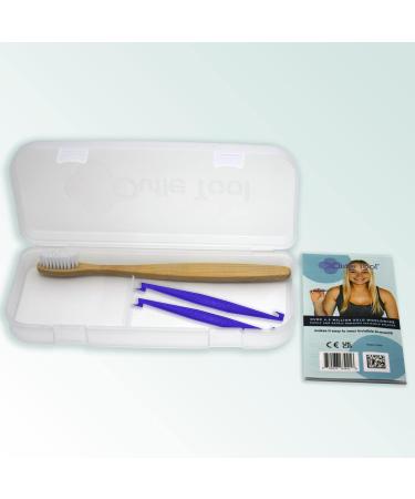 Outie Tool Aligner Total Care Case with Bamboo Toothbrush & 2 Removal Tools - Buy Online on GoSupps.com