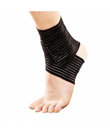 SOYATER Tendon Support Strap | Extra Long Elastic Knee Brace for Plantar Fasciitis Joint Pain & Swelling - Ideal for Squats Basketball Running & Tennis (180cm - Buy Online on GoSupps.com