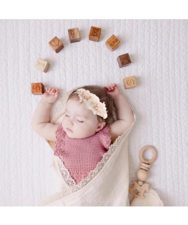 Sjbautyo 3-Piece Baby Girl Floral Nylon Headband Set | Stretchy Soft & Cute Hair Bands for Newborns & Toddlers - Perfect for Parties & Photography - Buy Online on GoSupps.com