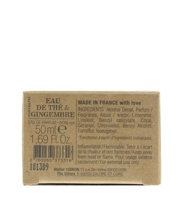 100BON Eau De The & Gingembre Tea & Ginger Fragrance for Women&Men Energizing Organic Fragrance - Sweet Citrus&Spicy Notes Fragrance - 100% Natural Fragrance Concentrate Spray 1.7 Fl Oz Concentrate Fragrance 1.7 Fl Oz (Pack of 1) - Buy Online on GoSupps.com