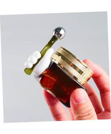  Beatifufu Set of 2 Mini Makeup Spatulas for Face Cream Eye Cream Spatula Cosmetic Scraper Mini Spoons Beauty Spoon for Face Cream - Buy Online on GoSupps.com