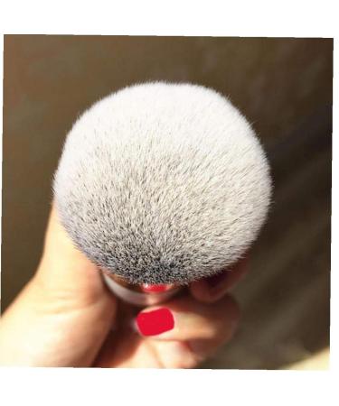 1PC Professional Flat Kabuki Brush - Soft Boral Foundation & Powder Blender for Creams & Liquids | White Color - Buy Online on GoSupps.com