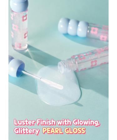 COLORGRAM Fruity Glass Tint 07 Shy Guava | Korean Lip Plumper Gloss | Moisturizing Non-Sticky Long-Lasting | Soft Pink Shade | 0.11 Oz - Buy Online on GoSupps.com