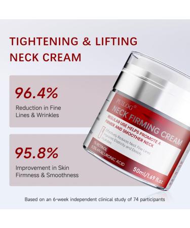 Neck Firming Cream Anti-Aging Tightening And Lifting Treatment With Peptides Retinol Collagen & Hyaluronic Acid Cream For Neck Face and Chest (1.7 Fl Oz) - Buy Online on GoSupps.com