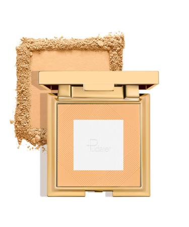 Oil Control Face Pressed Powder Soft Loose Setting Powder Waterproof Matte Oil Control Shine Free Touch-proof Translucent Setting Powder for Oily Skin & Other Skin Types (#03)