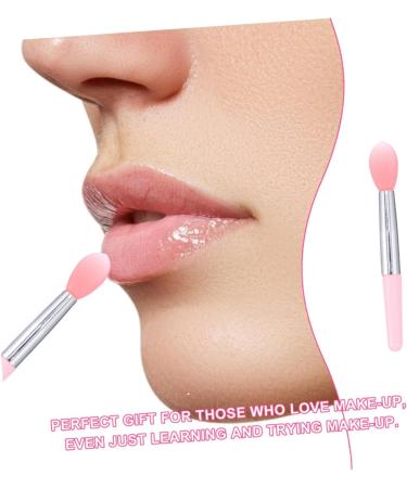 MAGICLULU Lip Plumper Lip Gloss 2 Sets Lip Gloss Brush Silicone Lipstick Brush Mini Lipsticks Lip Plumper Tools Silicone Applicator Brush Beauty Supply Beauty Products Silica Gel Pink Miss - Buy Online on GoSupps.com