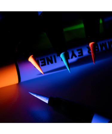 Colorful Liquid Eyeliners Glow in the Dark Face Paint Long-Lasting Fluorescent Makeup Comfortable Application for Women and Girls Daily and Party - Buy Online on GoSupps.com