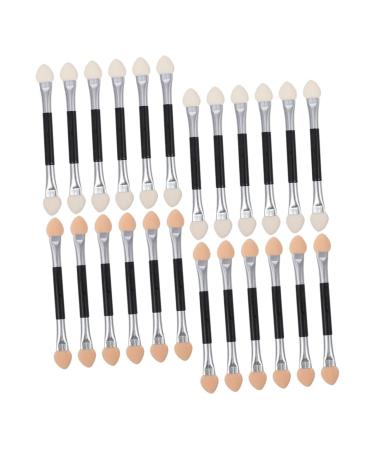 Hemoton 24pcs Latex Eye Shadow Stick Eyeshadow Blending Brush Makeup Supplies Eye Makeup Eye Shadow Applicator Double Sided Eye Shadow Applicator Sticks Women Eye Shadow Brush