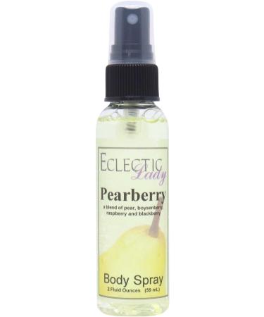 Pearberry Body Spray 2 ounces Body Mist for Women with Clean Light & Gentle Fragrance Long Lasting Perfume with Comforting Scent for Men & Women Cologne with Soft Subtle Aroma For Daily Use 2 Fluid Ounces