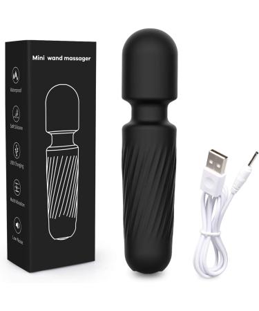 Rechargeable Mini Personal Massager | 10 Patterns | Waterproof | Handheld James Love Massager for Body Relief | Black - Buy Online on GoSupps.com