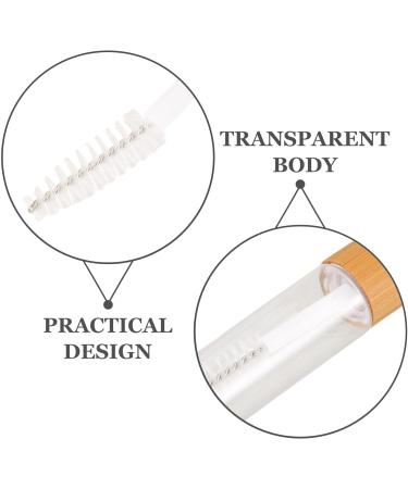 PATKAW Empty Eyeliner Tube Container Plastic Refillable Eyelash Growth Oil Mascara Eye Gloss Liquid Tube Bottle with Brush for Travel 6ml - Buy Online on GoSupps.com