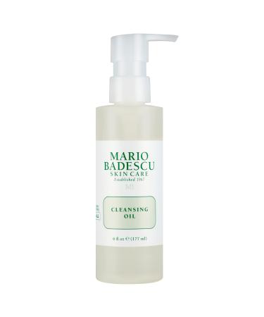 Mario Badescu Cleansing Oil, Face and Body Cleanser, Makeup Remover, Cleanses without Clogging Pores, Daily Face Wash, Non-greasy, Dewy finish 6 fl. oz.